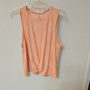 Evolution and Creation Coral Twist Muscle Tee